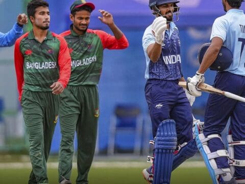IND rout BAN to qualify for gold-medal