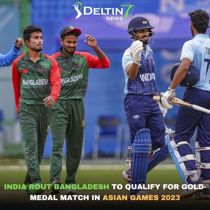 IND rout BAN to qualify for gold-medal