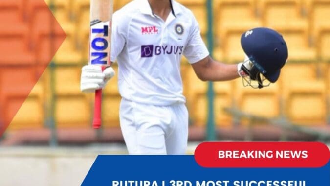 Ruturaj 3rd most successful captain ever