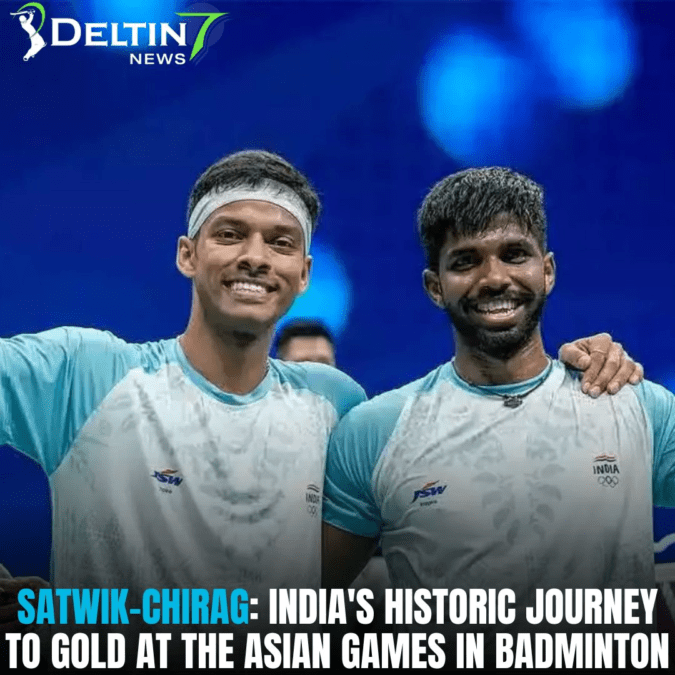 Satwik-Chirag: India's Historic Journey Satwik-Chirag Asian Games