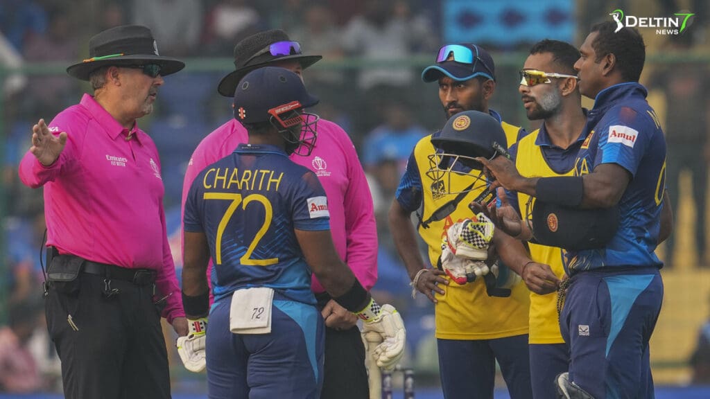 Angelo Mathews Timed Out