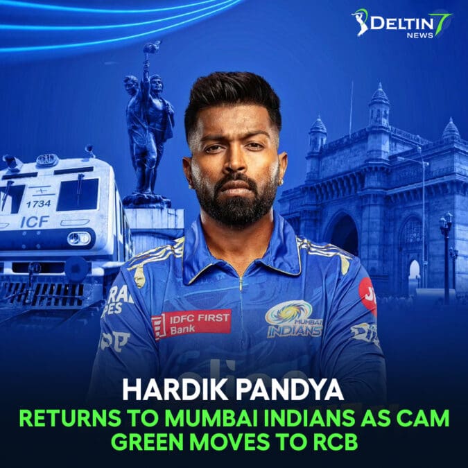 Hardik Pandya Returns to Mumbai Indians as Cam Green Moves to RCB: IPL 2024 Hardik Pandya Returns