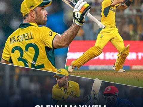 Glenn Maxwell Knock
