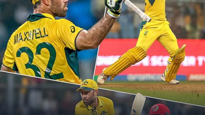 Glenn Maxwell Knock