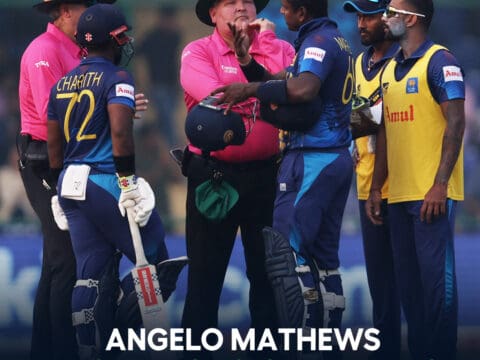 Angelo Mathews Video Evidence vs Fourth Umpire’s Angelo Mathews Video Evidence