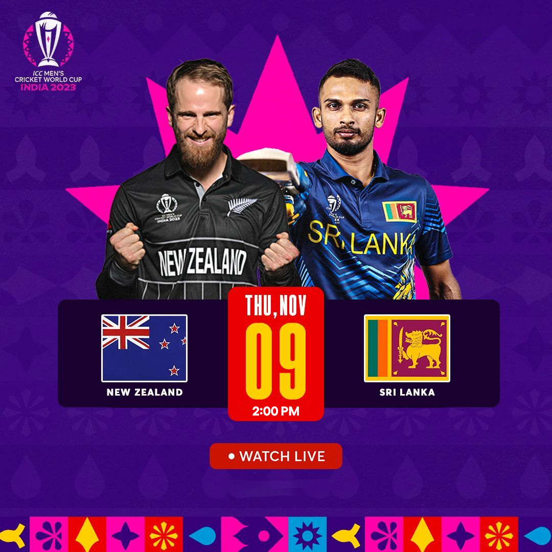NZ vs SL ICC WC 2023 Prediction
