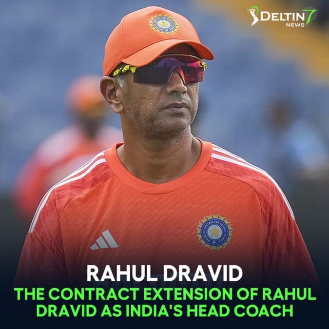 The Contract Extension of Rahul Dravid as India’s Head Coach The Contract Extension of Rahul Dravid