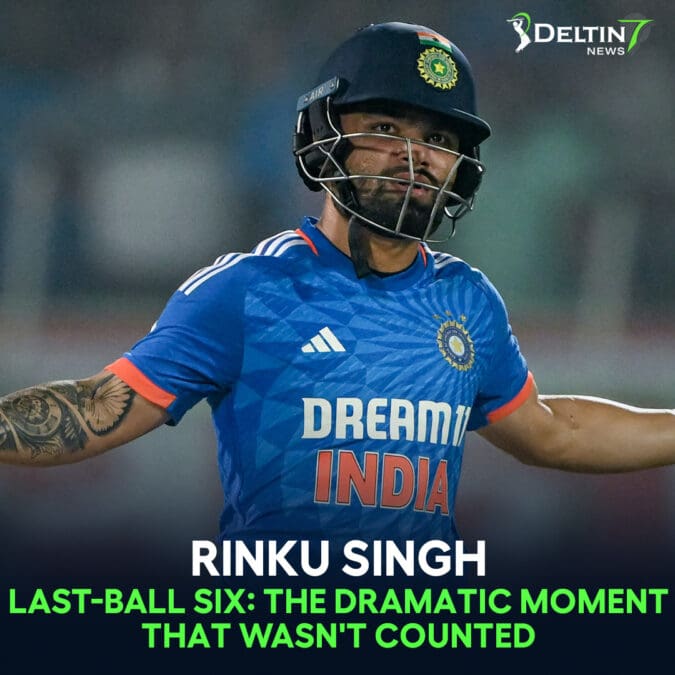 Rinku Singh Last-Ball Six