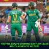 Tony de Zorzi's Stunning Century