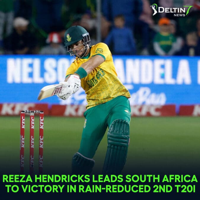 Reeza Hendricks Leads South Africa