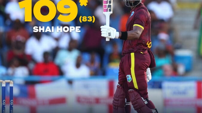 Shai Hope's Incredible 109