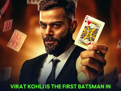 Virat Kohli is the first batsman