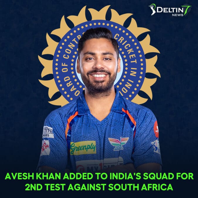 Avesh Khan Added