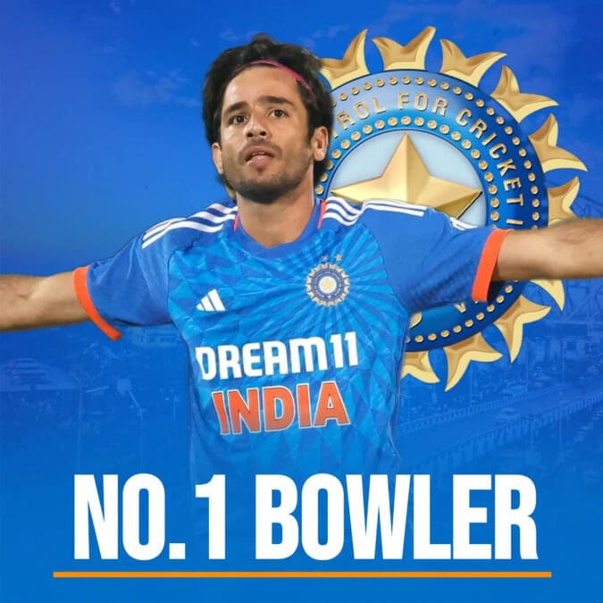 The New No 1 T20I Bowler – Ravi Bishnoi The New No 1 T20I Bowler