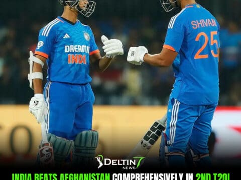 INDIA Beats Afghanistan Comprehensively in 2nd T20I: Jaiswal And Dube Shine In Series-Clinching Victory INDIA Beats Afghanistan