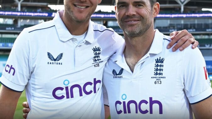 James Anderson and Stuart Broad