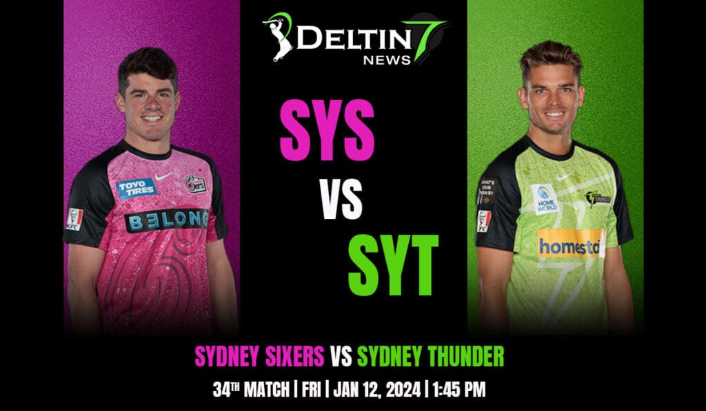 SYS vs SYT Match Prediction and Betting Tips | BBLT20 Match Prediction 2 prediction format 1200 X 700