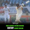 Rohit Sharma's Record-Breaking Century
