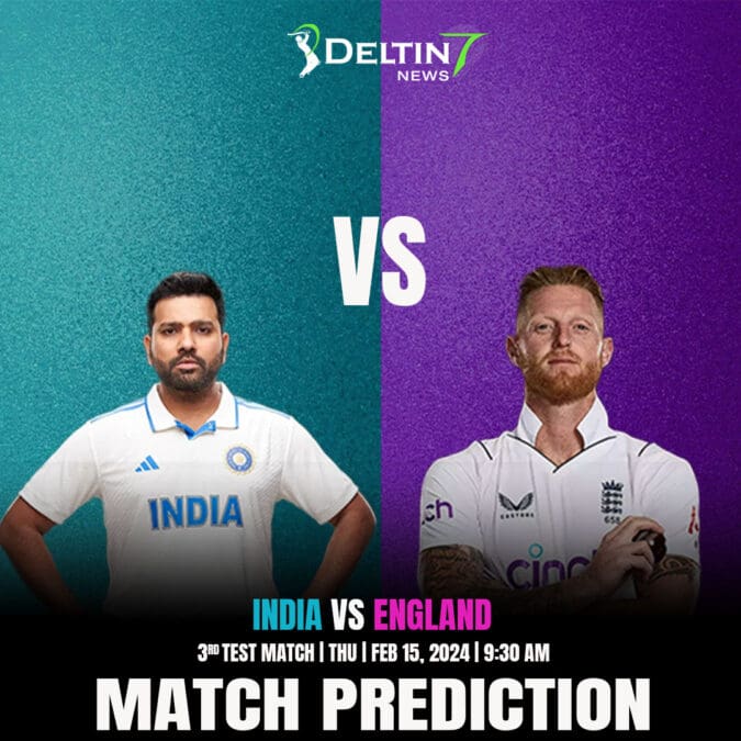 Ind vs Eng 3rd Test Match Prediction