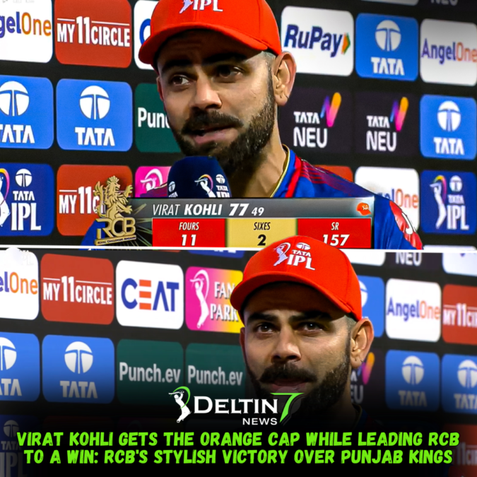 Virat Kohli gets the Orange Cap