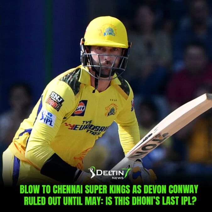Blow to Chennai Super Kings as Devon Conway Ruled Out Until May: Is this Dhoni’s last IPL? Blow to Chennai Super Kings