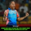 Shabnim Ismail bowls the fastest ball