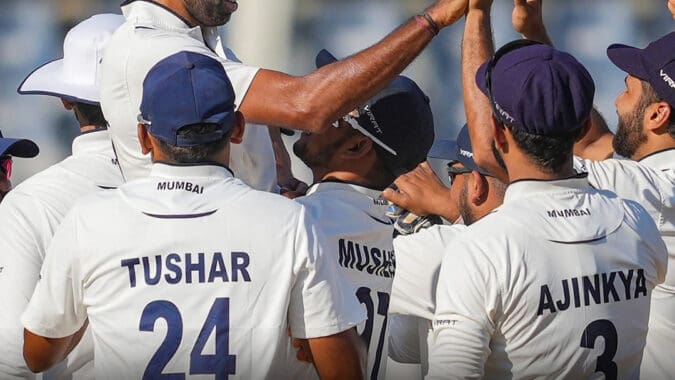 Mumbai win the Ranji Trophy