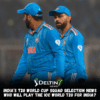India's T20 World Cup Squad