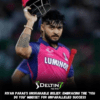 Riyan Parag's Unshakable Belief