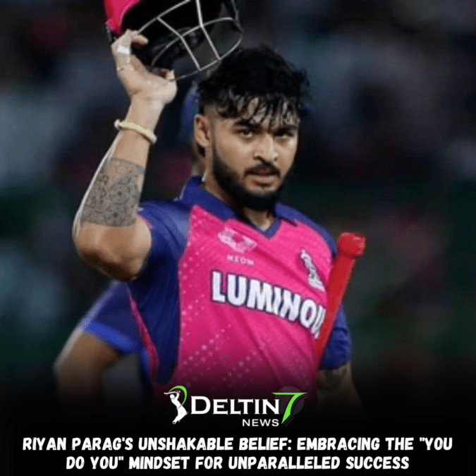 Riyan Parag's Unshakable Belief