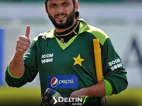 The brand ambassador Shahid Afridi