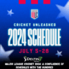 Major League Cricket 2024