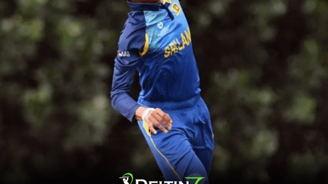 Sri Lankan Spinner Praveen Jayawickrama