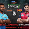 Bengal Warrior brace for Bengaluru Bull