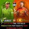 SYT vs PRS BBL T20 Bold Prediction