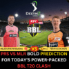 PRS vs MLR Bold Prediction